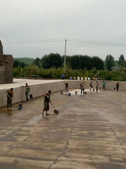 户外地坪漆施工