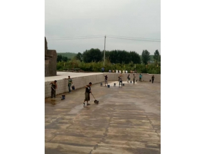 户外地坪漆施工