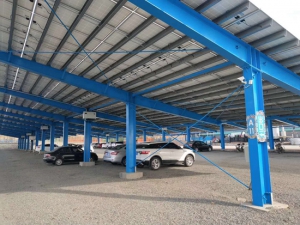 氟碳漆施工现场